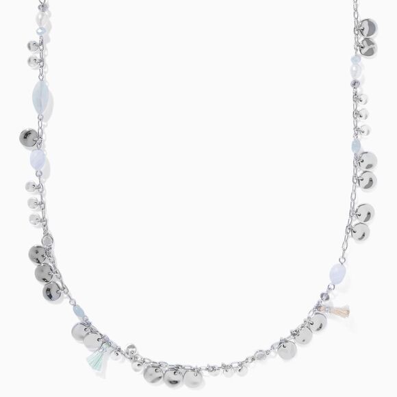 Stella & Dot Metal Bubbles Long Strand Necklace - Picture 9 of 11
